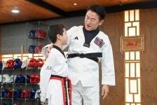 김동근 의정부시장, 어린이들과 태권도 수업 체험