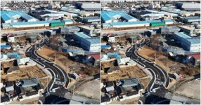 경산시, 진량읍 선화3리 마을회관 앞 도시계획도로 개통