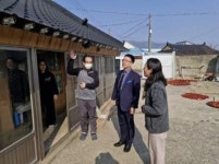 전남 장흥군 대덕읍, 2025년 설 명절 맞이 저소득가구 위문 방문