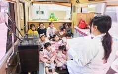 전남 함평군, 어린이집 원생에 ‘치과버스’ 체험으로 웃음꽃 활짝