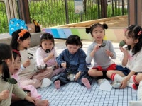 “쑥개떡 만들며 자연 배우는 아이들”…나성유치원, 전통 화덕 생태체험