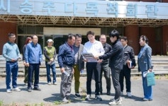 노관규 순천시장, “그린바이오 전진기지” 조성 현장 점검