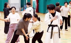 [위키 포토]광주시 북구, 위기탈출 안심 호신술 배움터 운영