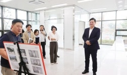 이영훈 미추홀구청장, 숭의4동 행정복지센터 신축 현장 점검