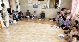 전남 함평군 월야면, 잔디 예지물 무단 적치·불법 소각 근절 교육 실시
