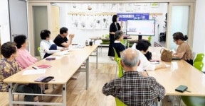 전남 나주시, ㈜풍산파워텍서 동부노인복지관 물품 기탁 받아