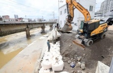 [위키 포토]광주시 북구, 옛산동교 출입통제