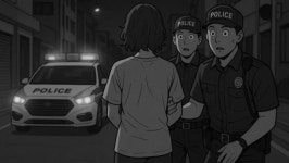 속옷만 입은 채로 길거리서 횡설수설 30대 여성, 알고보니…