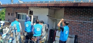 전남 곡성군 고달면 복지기동대, 독거노인 가구에 노후 전기선 교체 지원