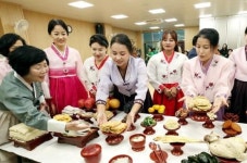 [위키 포토]광주시 북구 운암1동, 다문화가정 대상 추석 차례상 예절 체험