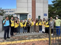 김정헌 중구청장, 영종자역 14개교 통학로 점검 마무리