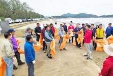 전남 신안군 비금면 이장협의회, 해양정화 활동 전개