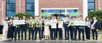 전남 담양군, 고속도로순찰대 제5지구대 방문 홍보 마무리