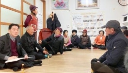 전남 장흥군 장동면, 20개 마을 경로당 순회~새해 소통 행보