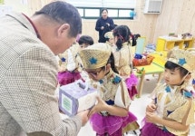 새 출발을 달콤하게 응원해~함평 손불면 지사협, 아이들에게 딸기 케이크 선물