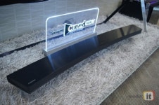 커브드 UHD TV와 잘 어울리는 커브드 사운드바, HW-H7500