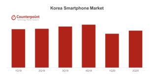 중저가 단말 활약에 韓 2분기 스마트폰 시장 회복세