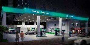 GS칼텍스 주유소에서 LG 전기차 관리 솔루션 쓴다