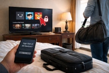 설 연휴 여행지에 남은 OTT 로그인… 로그아웃 확인하세요