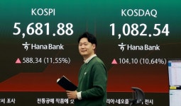 코스피 급등에 '매수 사이드카' 발동…11% 상승
