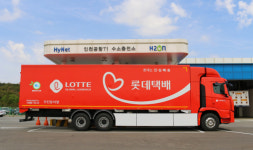 롯데글로벌로지스, 첨단 반도체 운송에 무진동 수소화물차 도입