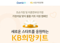 KB국민은행, 가정의 달 맞아 ‘조손·미혼한부모 가정’ 지원