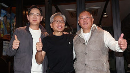 “아이 러브 젠슨 황”…젠슨 황·이재용·정의선, ‘치맥회동’에 삼성동 ‘들썩’