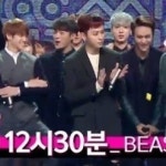 음악중심 비스트, 12시 30분으로 1위…머리부터 발끝까지 아름다운 팬