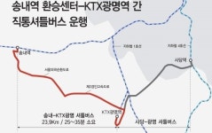 부천송내-KTX광명역 직통 셔틀버스 7월부터 운행 
