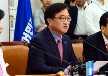 우원식 민주당원내대표 국회 가출 한국당, 대정부질의 참석 권리 없다