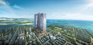 상리건설, 부산 명지 제나우스 블루오션 오피스텔 3월 분양