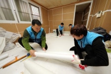 대우건설, 서울 마포서 노후주택 보수 봉사활동