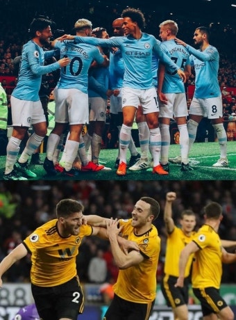 맨시티, 맨유 잡고 선두 탈환…아스널은 울버햄튼에 덜미, EPL 4위 경쟁은?