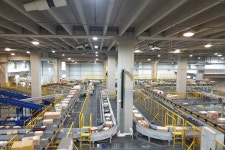 [르포] 추석 택배에 구슬땀…롯데글로벌로지스 물류센터 배송전쟁