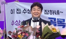 [2019 SBS 연예대상] 백종원, 공로상 수상 손님들 덕분에 한마음…더 열심히 하겠다