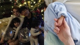 박주호 아내 안나, 셋째 출산…나은·건후 '동생 생겼어요'
