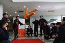 [포토]한화에어로스페이스, 설 맞이 민속놀이 행사 진행