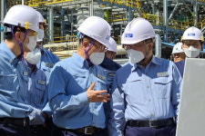 권오갑 회장, 현대오일뱅크 정기보수 현장서 안전경영 강조
