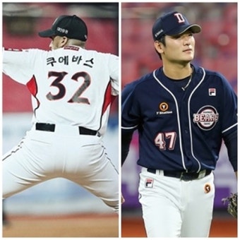 한국시리즈 1차전 선발…kt 쿠에바스-두산 곽빈 예고, '당연'vs'의외' 격돌