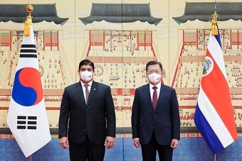 한-코스타리카 정상회담…아시아 첫 ‘행동지향적 포괄적 동반자 관계’