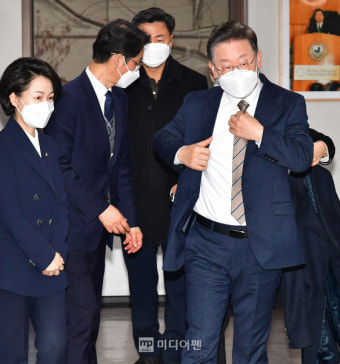 이재명, 네거티브 중단 선언의 큰그림