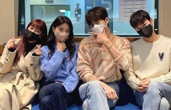 '두 번째 남편' 한기웅·차서원·엄현경·오승아까지…카메라 밖에서도 훈훈 우정