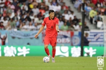 김민재, 종아리 부상으로 이틀 연속 훈련 불참…가나전 앞둔 벤투호 조마조마