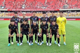 아시안게임 대표팀 황선홍호, 중국과 1차 평가전 3-1 승리
