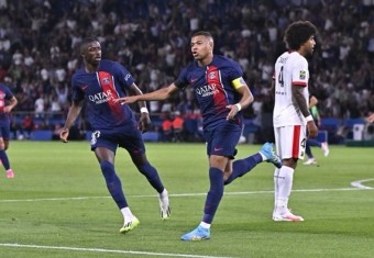 '이강인 빠진' PSG, 음바페 2골론 부족?…니스에 2-3 패배