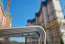 [르포]천지를 바꾼다…DK아시아, 왕길역 로열파크씨티 푸르지오 시선 집중