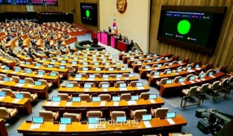 與 퇴장 속 통과한 ‘이태원 참사 특별법’, 尹 거부할까?