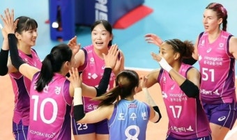 흥국생명, GS칼텍스와 최종전 3-0 승리 '일단 1위'…현대건설 최종전 결과 따라 우승 결정