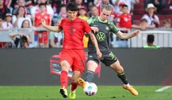 김민재 선발 74분 무실점 활약, 발목 부상으로 교체…뮌헨, 볼프스부르크에 2-0 승리