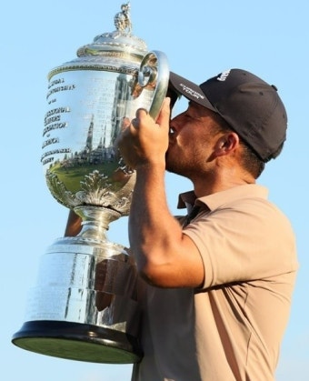 쇼플리, PGA 챔피언십 와이어투와이어 우승 '메이저대회 첫 정상'…김주형 공동 26위
